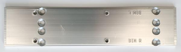 Montageplatte Türbreite < 1250 mm Aluminium